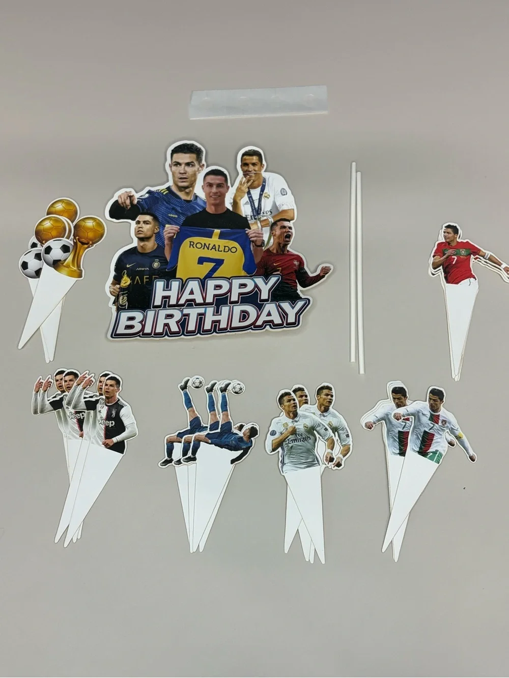 Birthday Cake Toppers - Soccer Ronaldo
